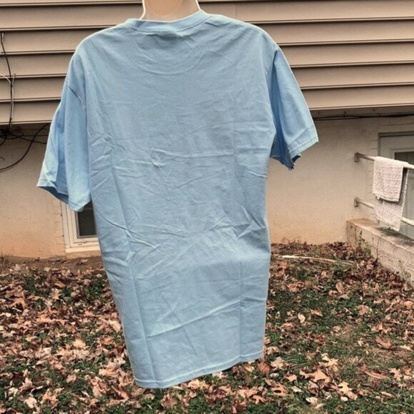 FORD BRONCO Short Sleeves Blue Graphic Tee Classic Truck Mens Medium - Picture 6 of 10